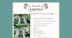 Desktop Screenshot of lakelandterriercalypso.de