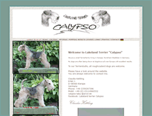 Tablet Screenshot of lakelandterriercalypso.de